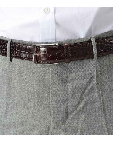 Leather printed Belt