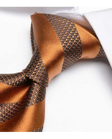 Cravatta a righe tridimensionali Ermenegildo Zegna