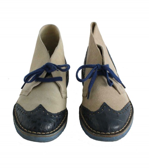 Chukka Sabbia con Applicazioni