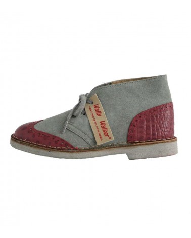 Chukka grigio con Applicazioni