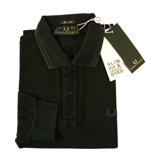 Long Sleeve Fred Perry Polo